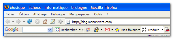 Gestion Des Favoris En Ligne Avec Google Bookmarks Et La Barre D Outils Google Musique Echecs Informatique Bretagne